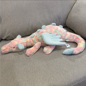 AUTHENTIC Jellycat Lazulia Dragon - LARGE  BNWT free shipping